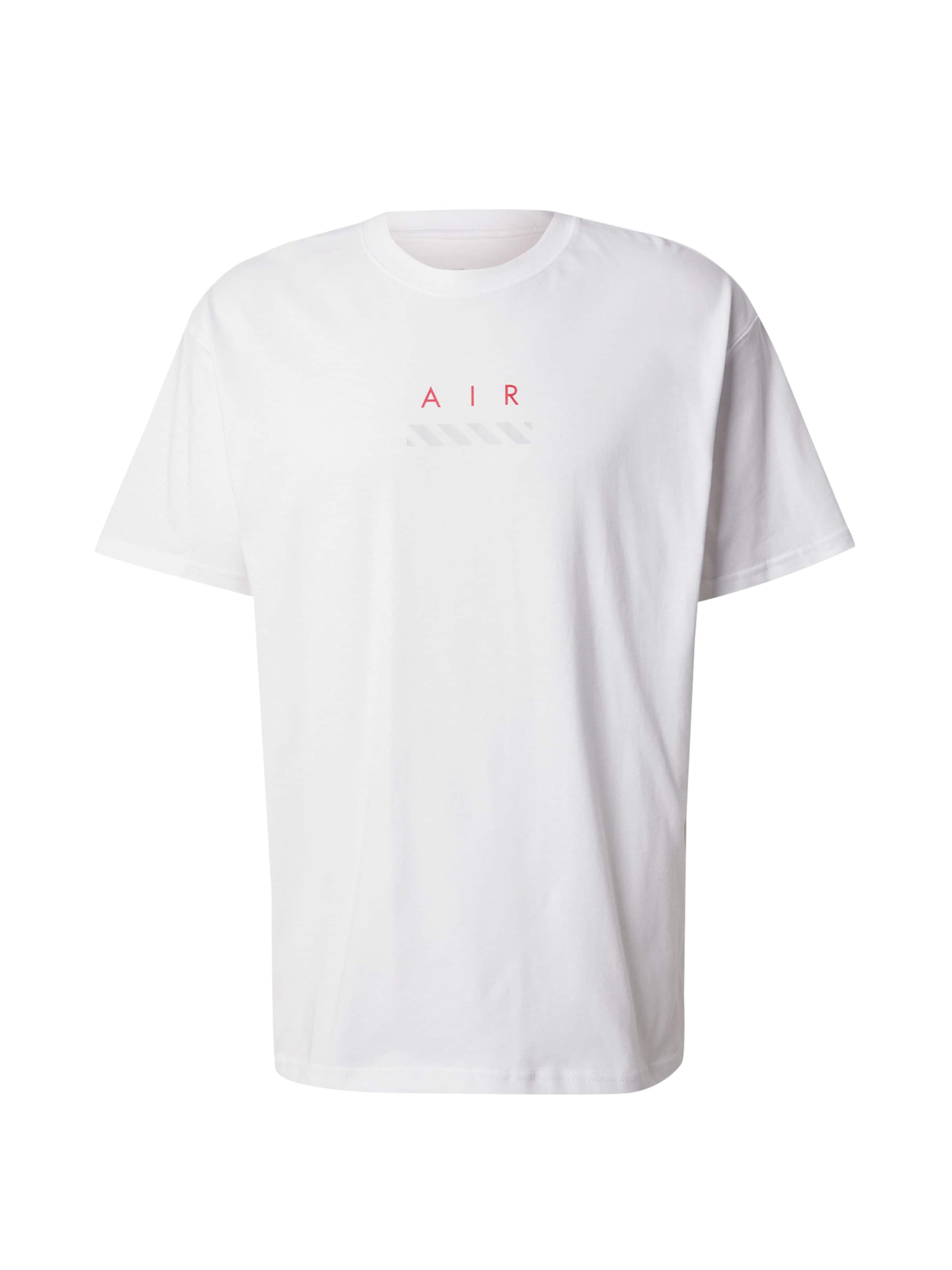 Nike Sportswear T-shirt 'AIR' i vit: framsida