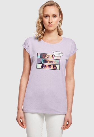 T-shirt 'Thinking Comic' Merchcode en violet : devant