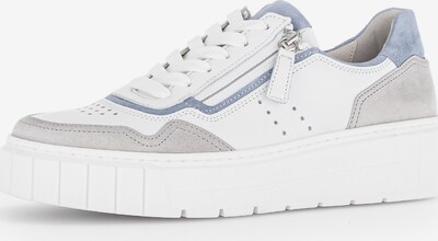 GABOR Sneaker low in hellblau / grau / weiß, Produktansicht