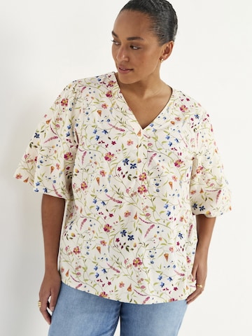 Cellbes of Sweden Tuniek in Beige: voorkant