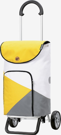 Andersen Shopper Cabas 'Scala Plus Ester' en jaune / gris / blanc, Vue avec produit