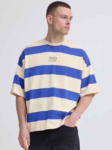 BLEND Rundhalsshirt Loose Fit' BHKaveh ' in Beige: Vorderseite