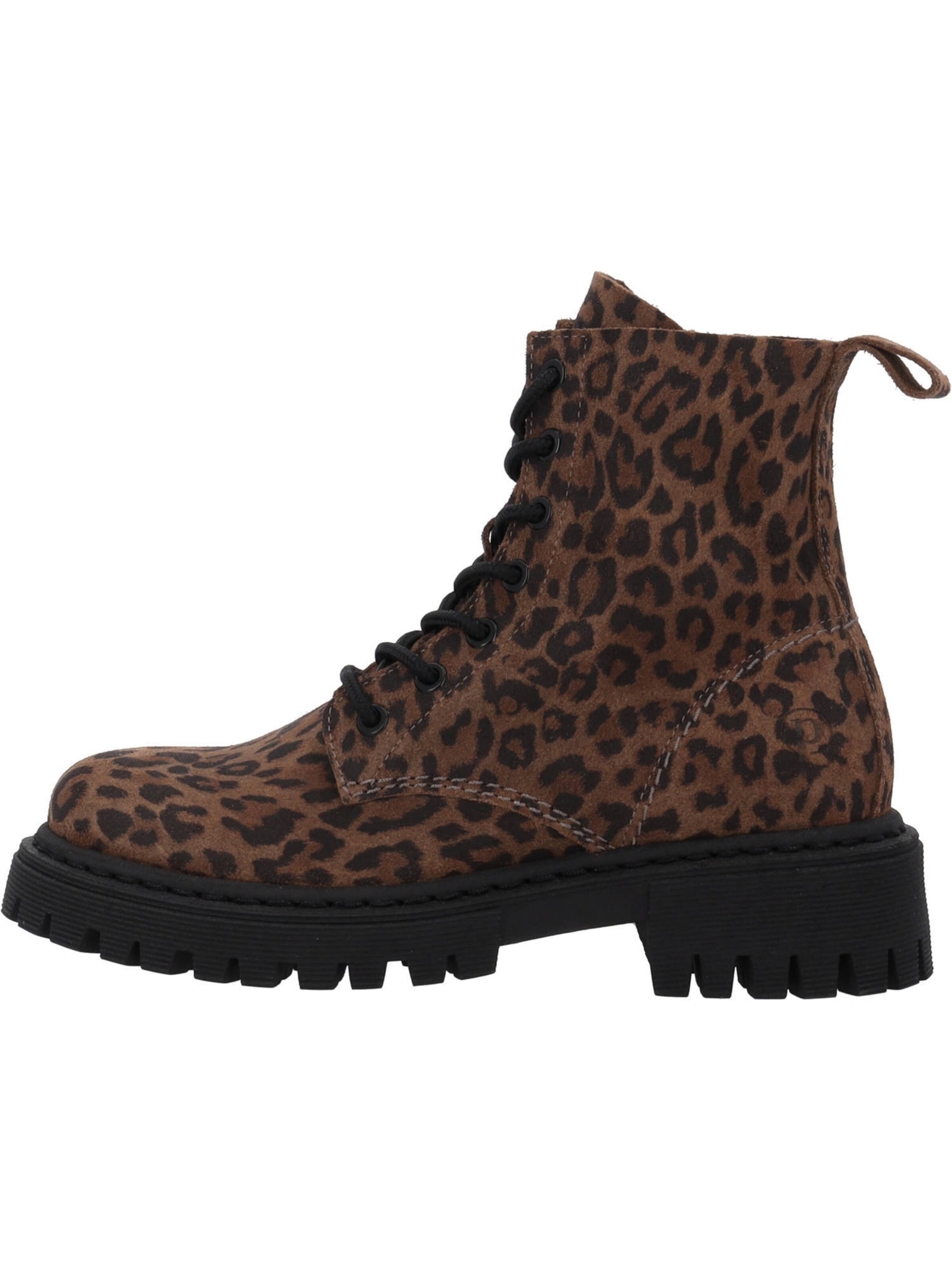 Palado Μποτάκι με κορδόνια 'Pheara' σε καφέ