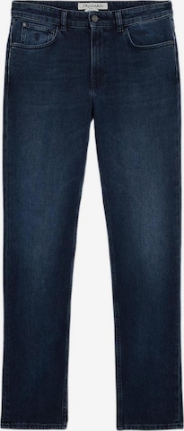 Coupe slim Jean Trussardi en bleu : devant