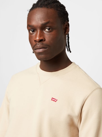 LEVI'S ®Regular Fit Sweater majica 'Original Housemark' - bež boja