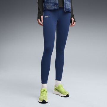 PUMA Regular Leggings in Blue: front