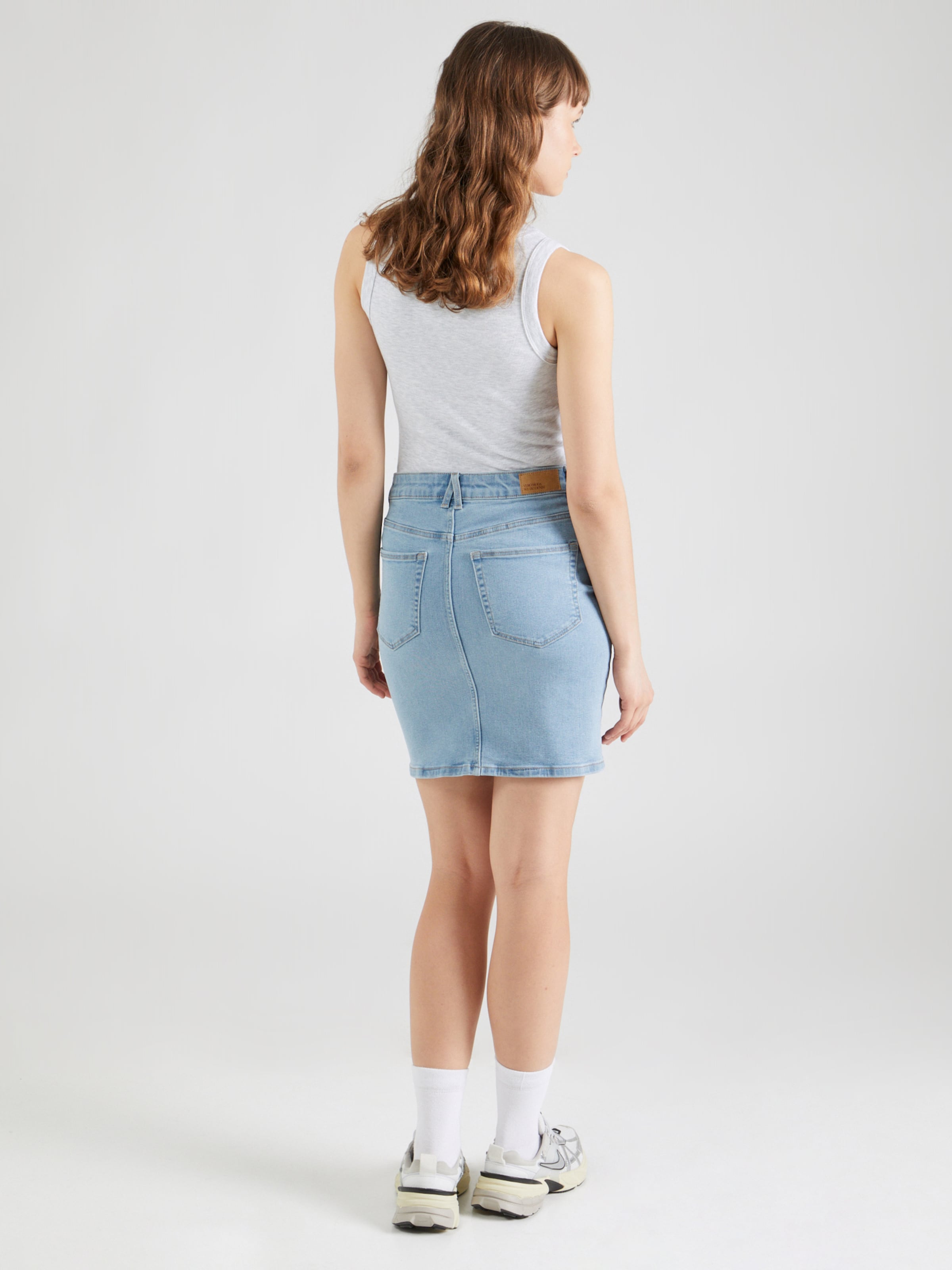 Denim skirt vero moda hot sale