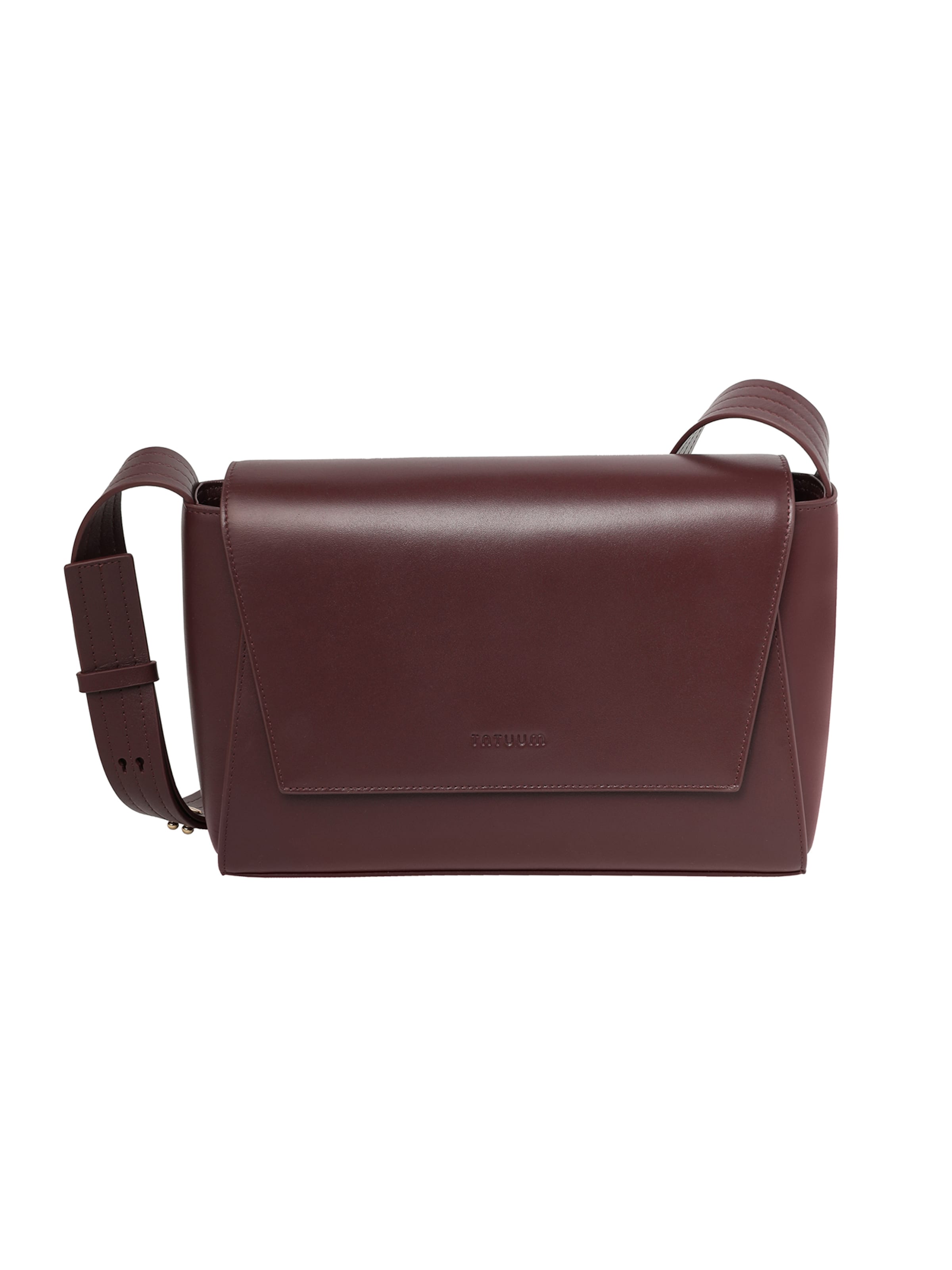 TATUUM Taška cez rameno 'Lenqa' - Hnedá: predná strana