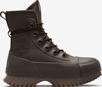CONVERSE High-top trainers 'Converse Chuck Taylor All Star Lugged 2.0 XHi Waterproof Leather Platform' in Brown: front
