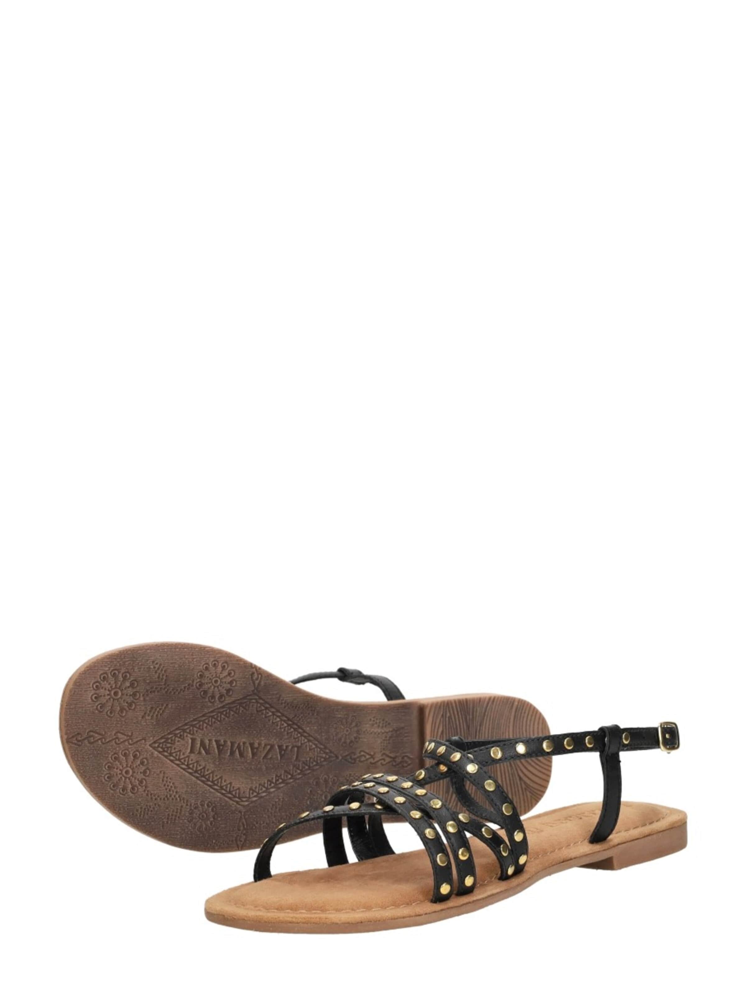 LAZAMANI Sandals 'Tova' in Black