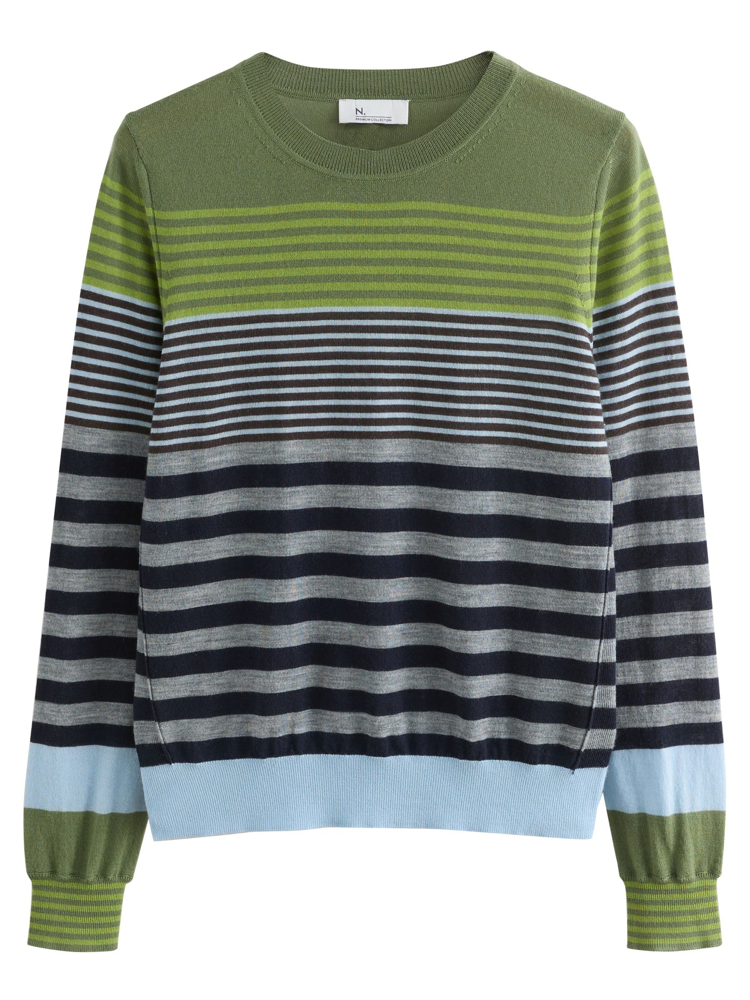 Next Пуловер в зелено: отпред