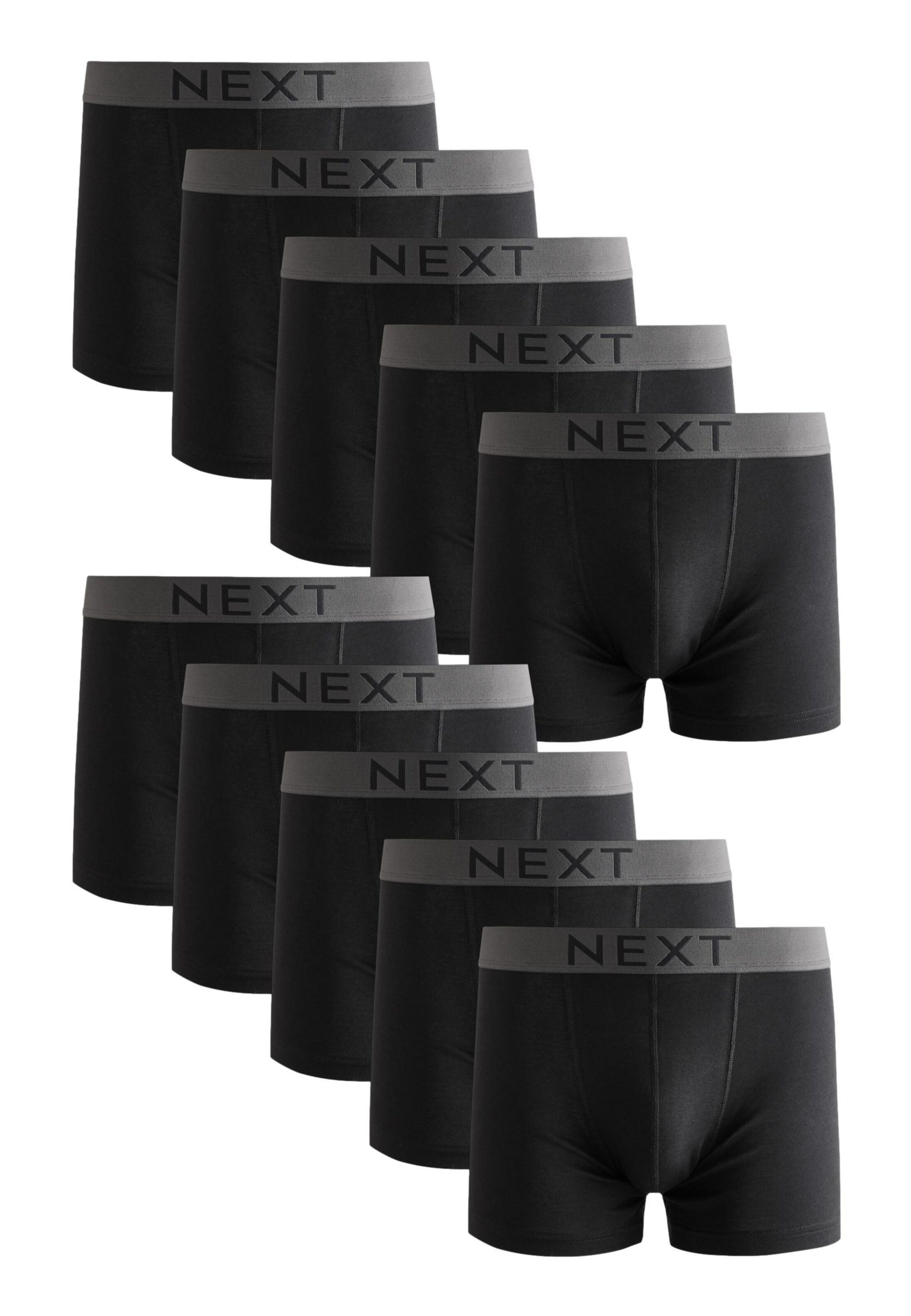 Boxer di Next in nero: frontale