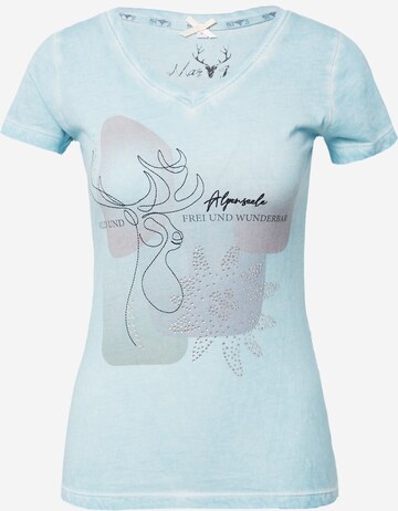 MARJO Shirt 'Sonja' in Blauw: voorkant