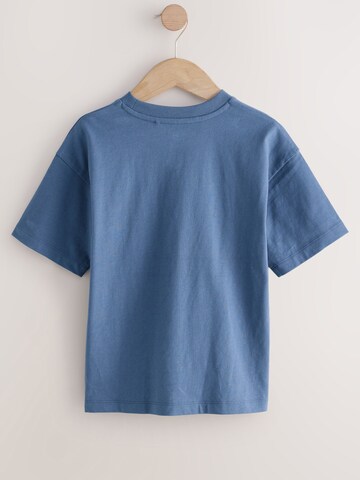 T-Shirt Next en bleu
