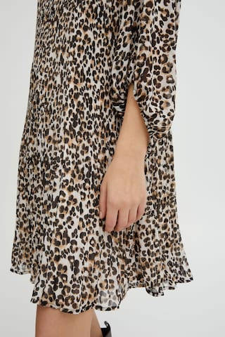 ICHI Dress 'NALLA' in Beige