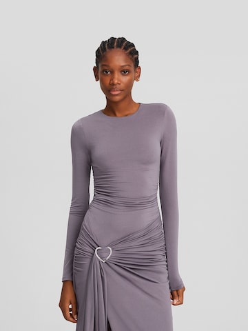 Robe de soirée Bershka en gris