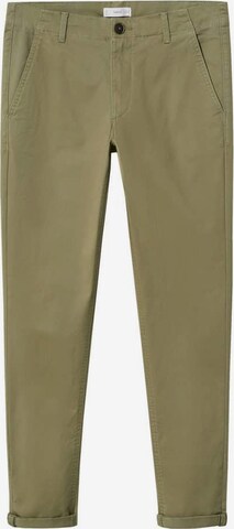 MANGO TEEN Pants in Green: front