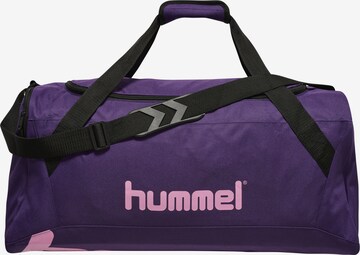 Hummel Sporttas in Lila: voorkant