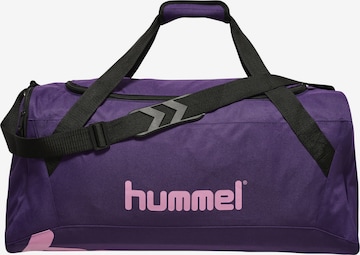 Hummel Sporttas in Lila: voorkant