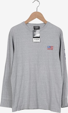 Polo Ralph Lauren Langarmshirt L in Grau: Vorderseite