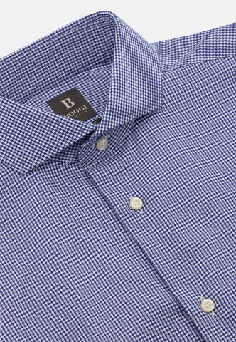 Coupe regular Chemise Boggi Milano en bleu