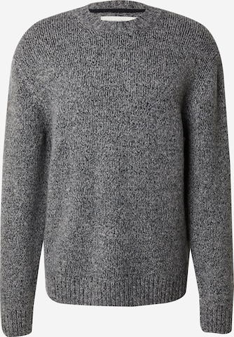 Abercrombie & Fitch Sweter 'FUZZY PERFECT' w kolorze szary: przód