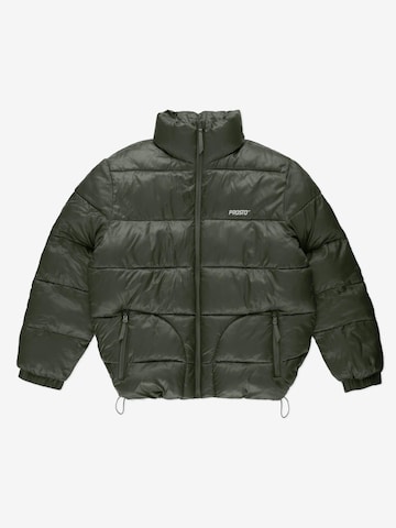 Prosto Winter Jacket 'Void-9' in Green: front