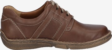 JOSEF SEIBEL Lace-Up Shoes 'Neele' in Brown