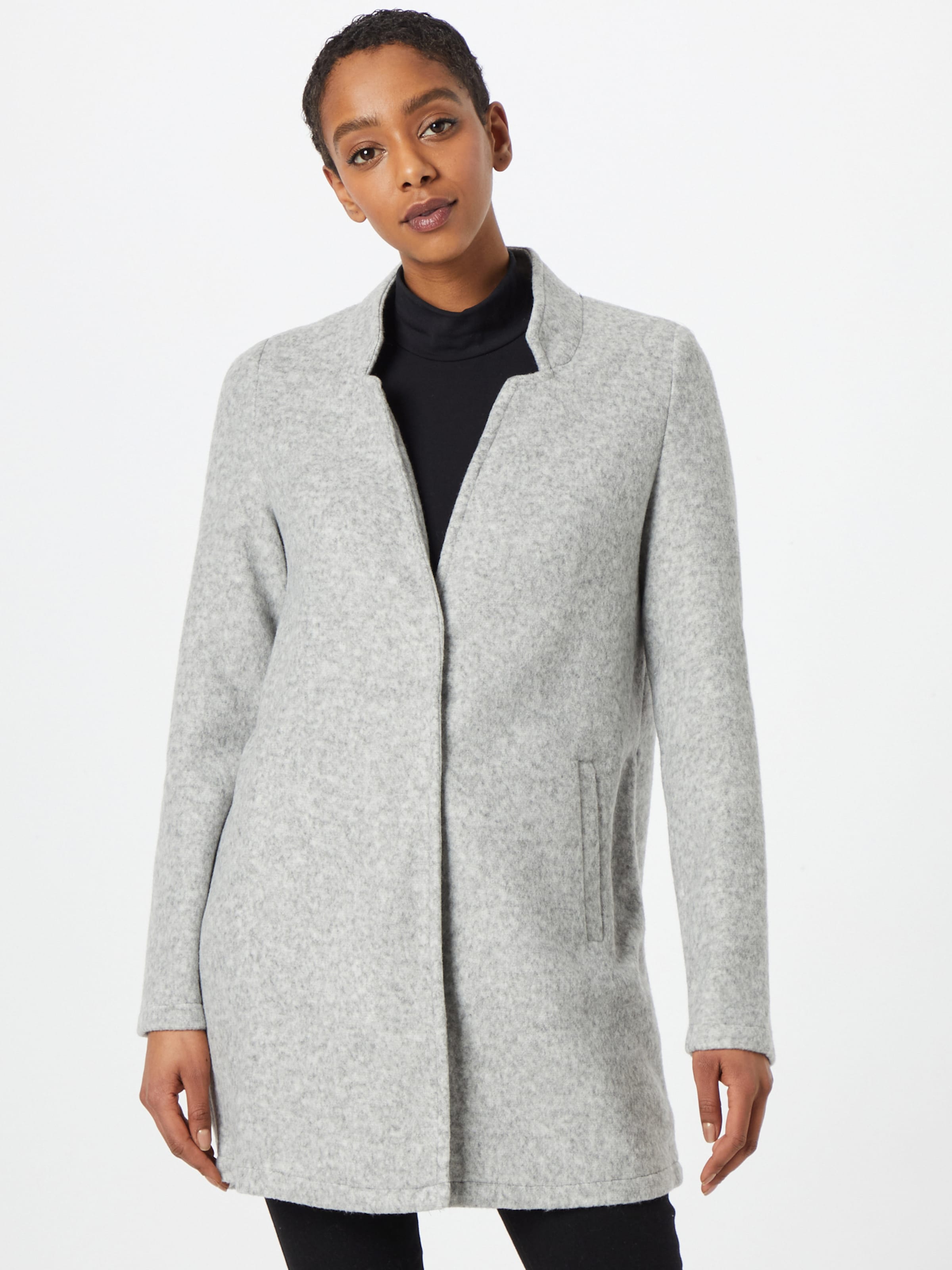vero moda grey coat