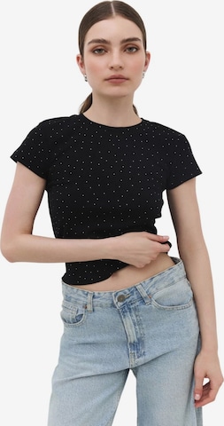 No Matter What T-Shirt in Schwarz: Vorderseite