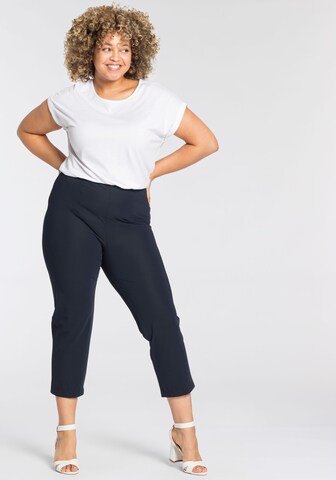 KjBRAND Slimfit Hose in Blau