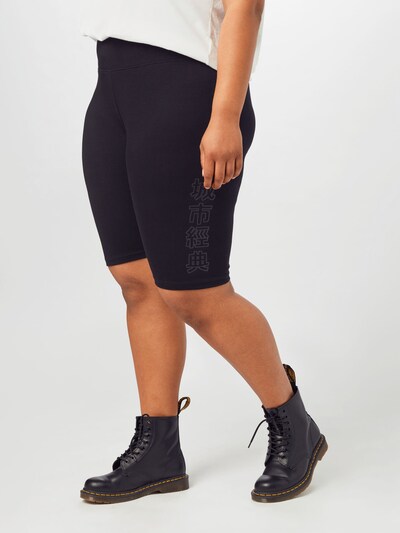 Urban Classics Curvy Tajice u crna, Prikaz modela