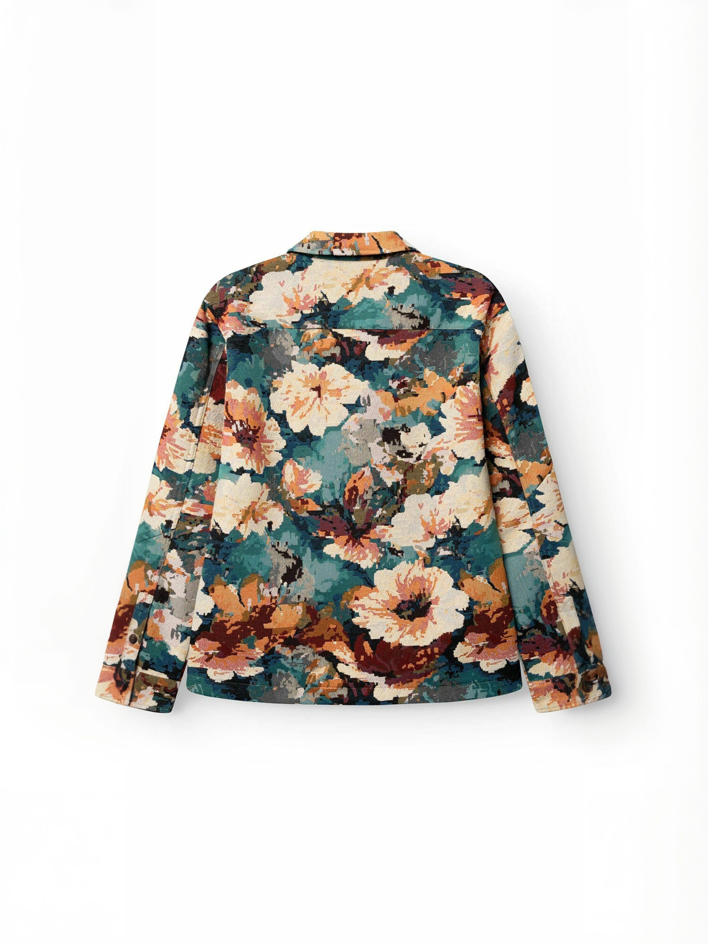 GABBA - Ajuste regular Camisa ' GABcimone ' en Mezcla de colores: atrás