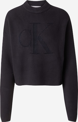Calvin Klein Jeans Genser i svart: forside