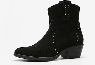 Salinyang Cowboylaarzen in Zwart: voorkant