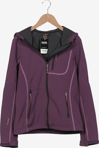 ICEPEAK Jacke M in Lila: Vorderseite