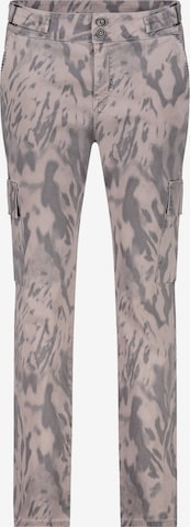 monariSlimfit Cargo hlače - bež boja: prednji dio