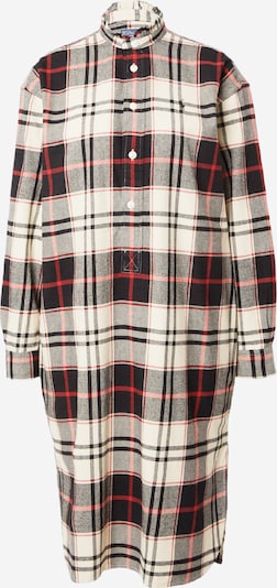 Polo Ralph Lauren Robe-chemise en écru / gris chiné / rouge vif / noir, Vue avec produit