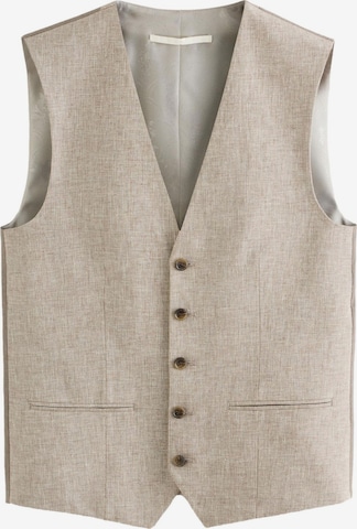 Gilet de costume Next en beige : devant