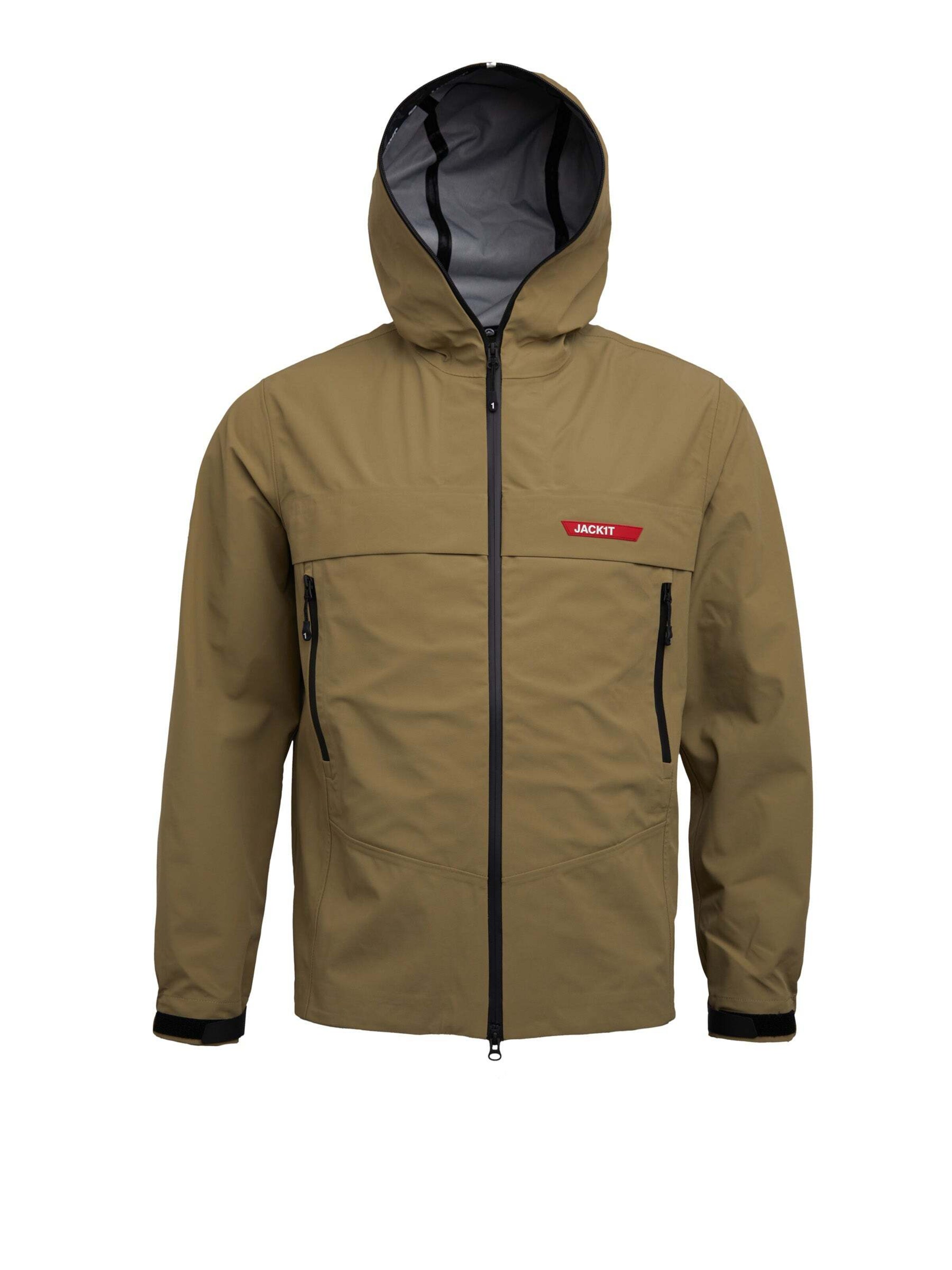 JACK1T Funktionsjacke 'Xenon R3D' in Grün: Vorderseite