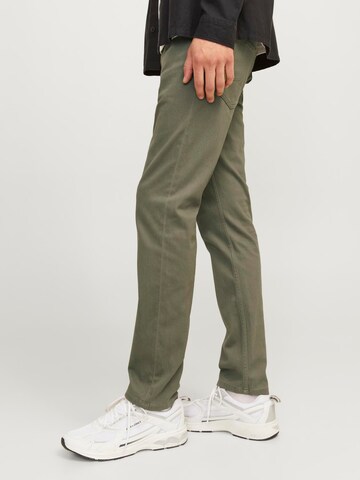 JACK & JONES Slim fit Pants 'JPSTGLENN JJORIGINAL' in Green