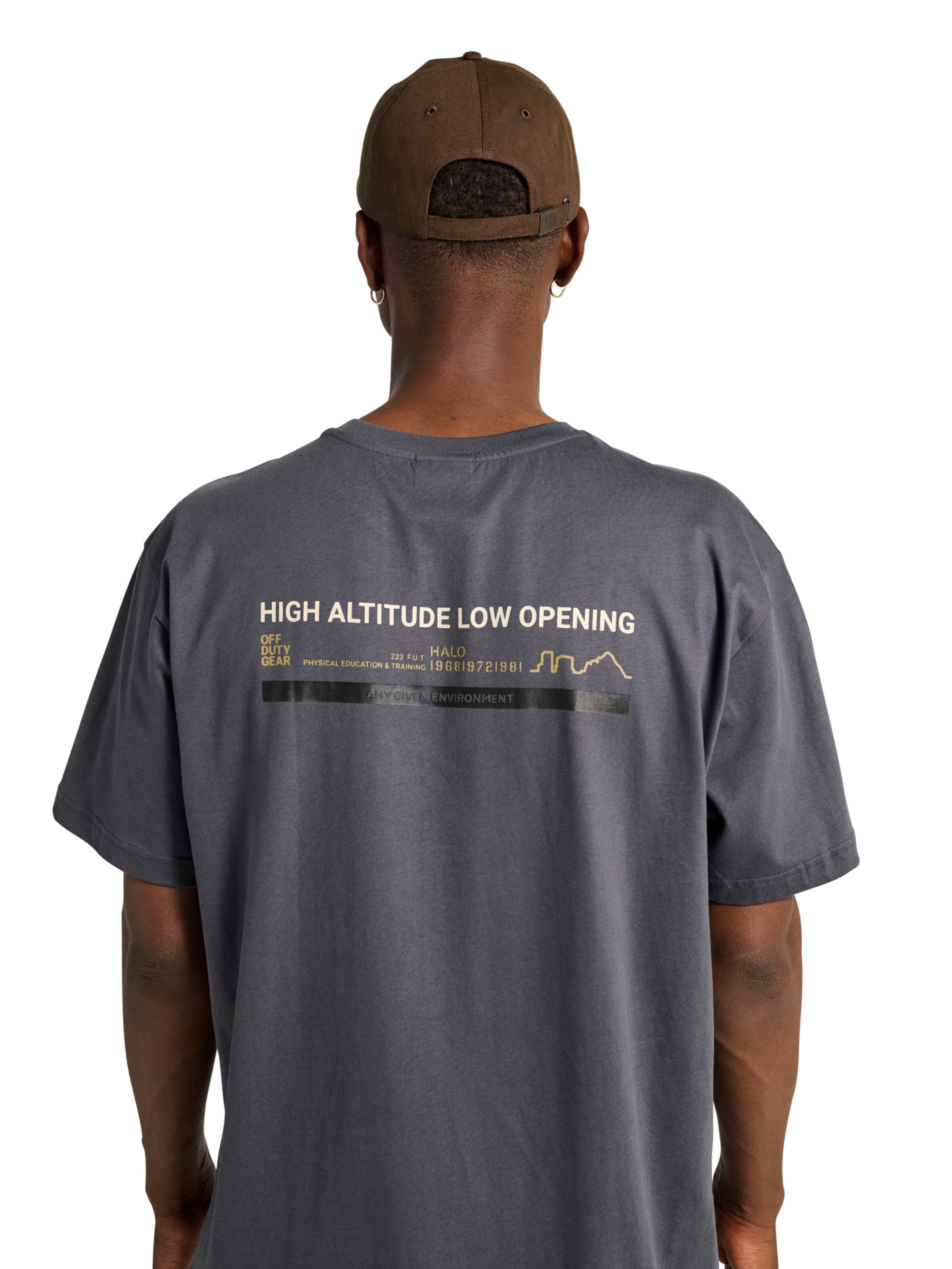 HALO T-Shirt in Grau