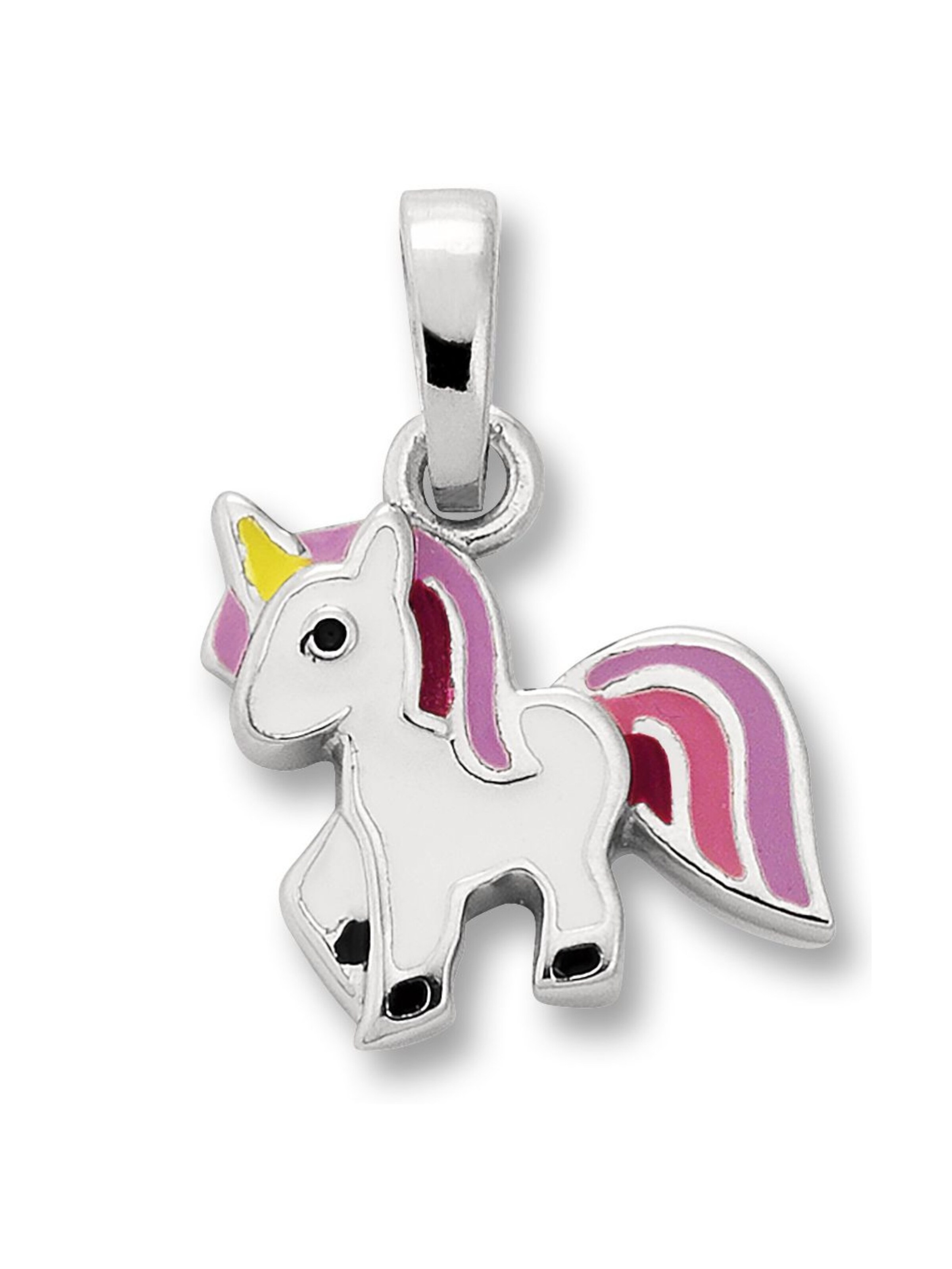 ONE ELEMENT Jewelry 'Einhorn' in Silver: front