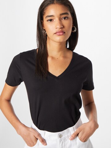 Calvin Klein Shirt in Zwart: voorkant