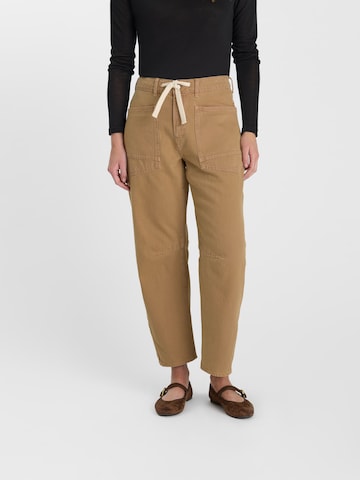 Loosefit Jean Le Temps Des Cerises en marron : devant