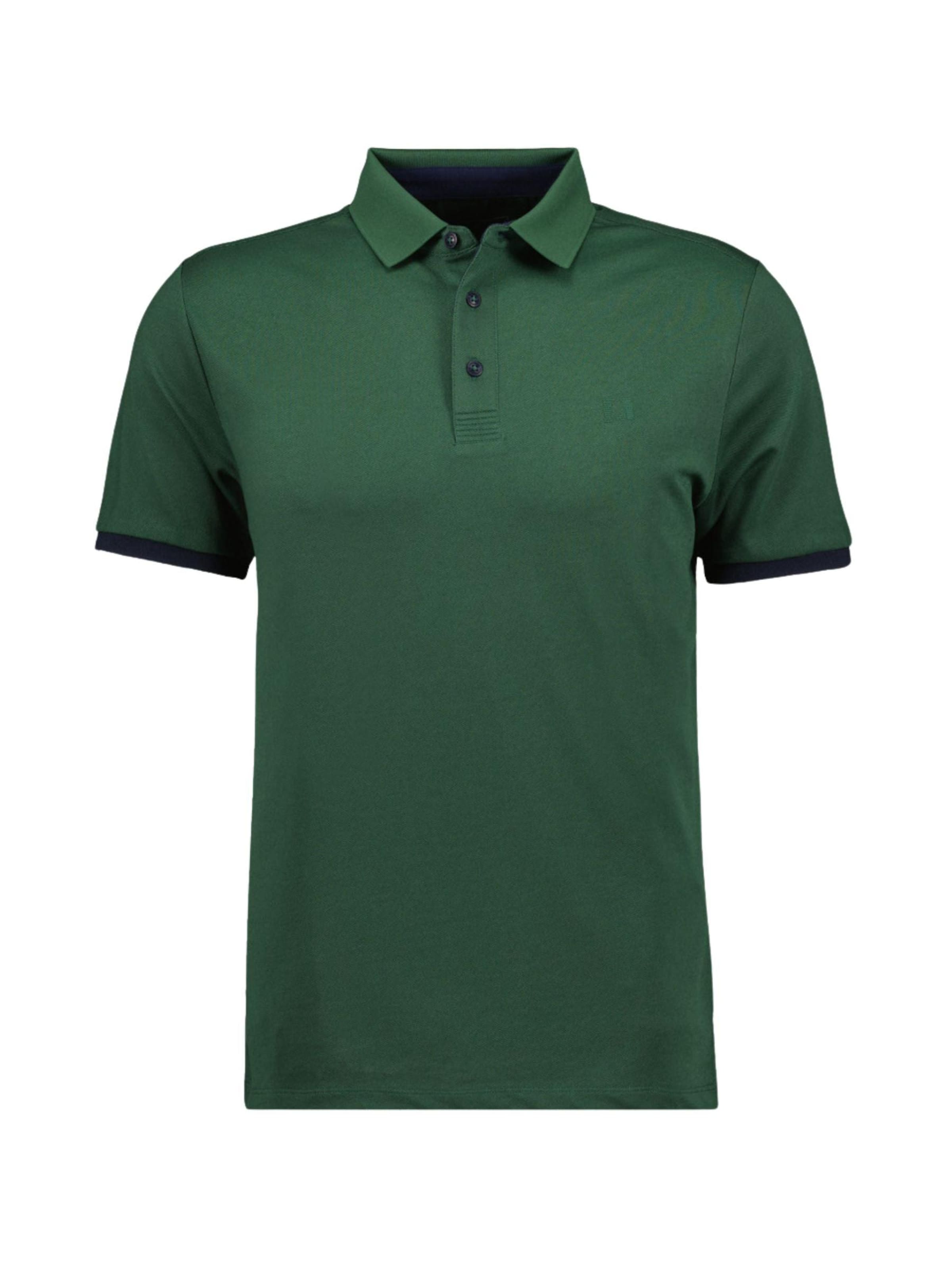 Ragman Shirt 'RAGMAN POLO M/M POLO' in Groen: voorkant