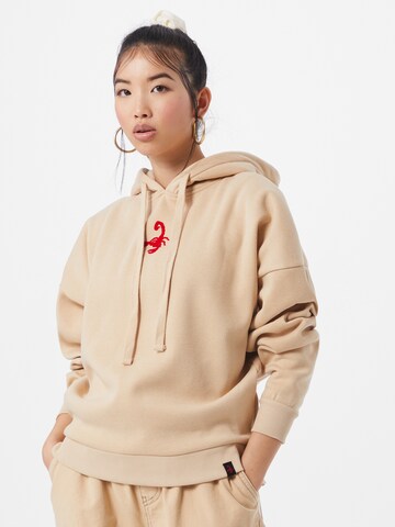 VIERVIER - Sudadera 'Ella' en beige: frente