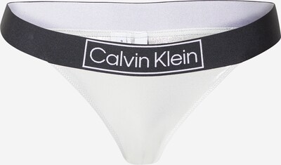 Calvin Klein Swimwear Bikini Bottoms in Grey / Black / White, Item view