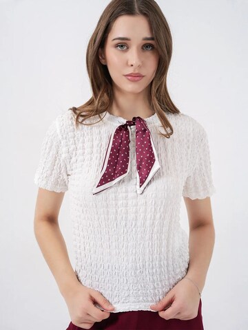Camicia da donna di Bigdart in bianco: frontale