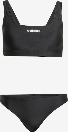 Sportinis bikinis iš ADIDAS SPORTSWEAR, spalva – juoda / balta, Prekių apžvalga